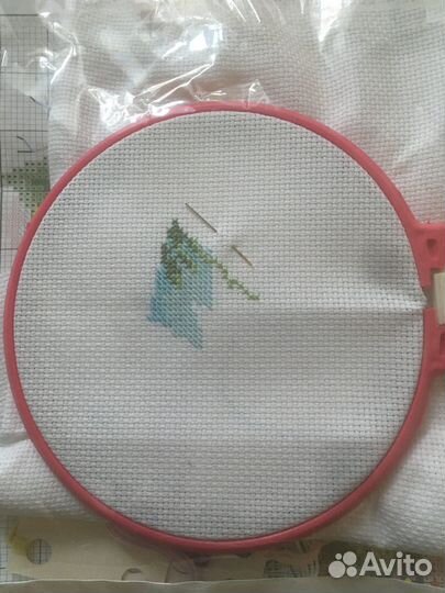 Набор для вышивки крестом Семейное гнездышко