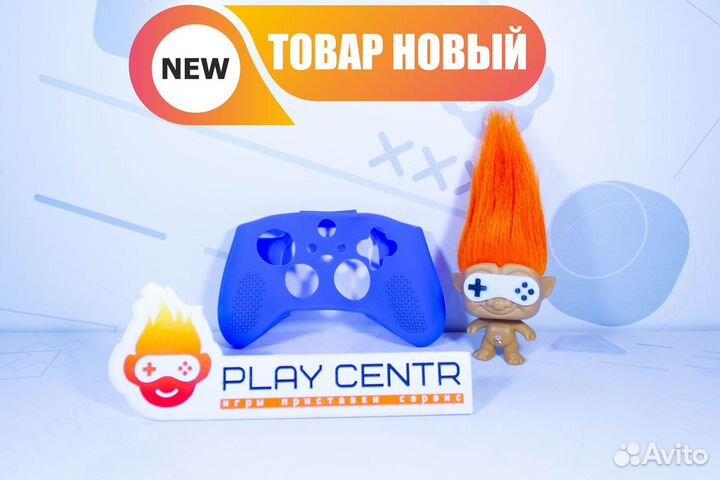 Чехол для Геймпада Xbox Series Синий новый