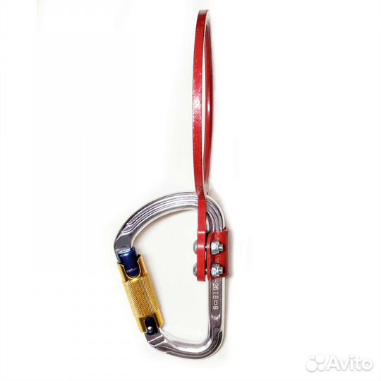 Восьмерка страховочная на карабине
