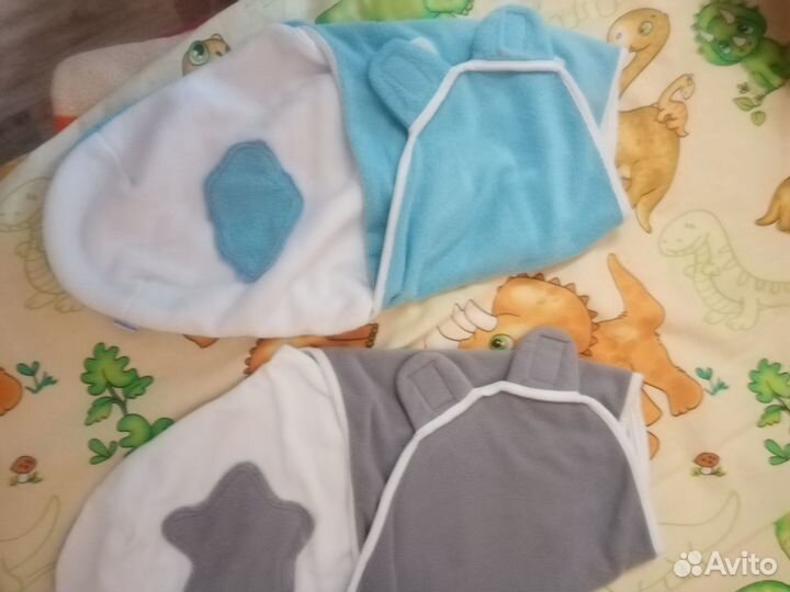 Пеленка кокон на липучках