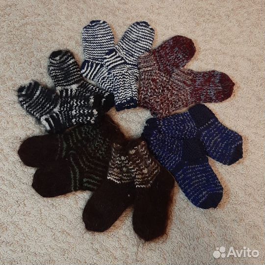 Носки вязаные ручной работы