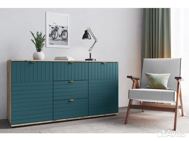 Тумба Монблан-2 Line Aquamarine