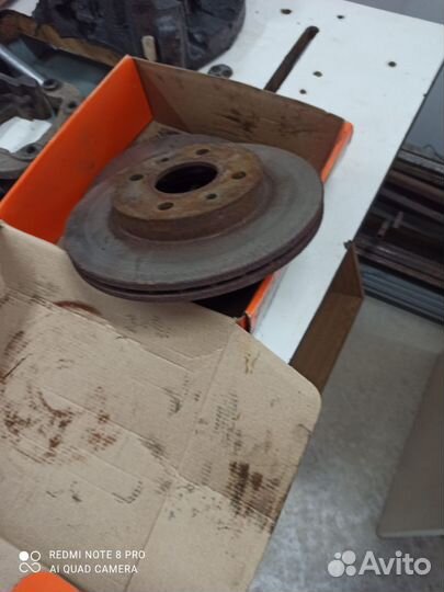 Диск тормозной передний ваз 2110