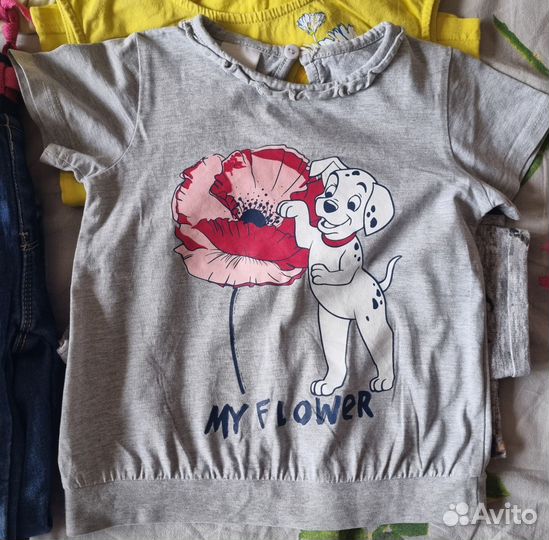 Вещи на девочку 110 пакетом