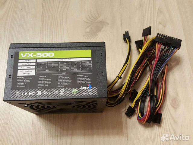 Блок питания aerocool 500w