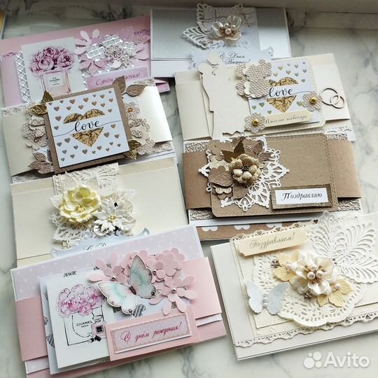 Конверт для денег ручной работы