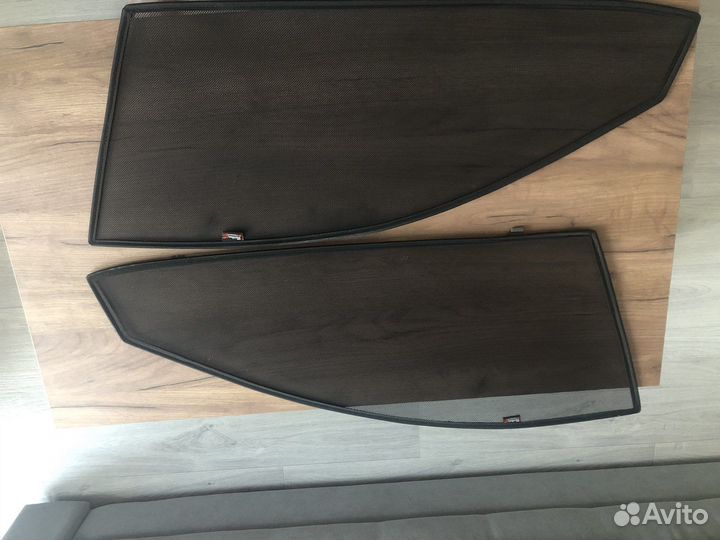 Каркасные шторки на kia rio 4