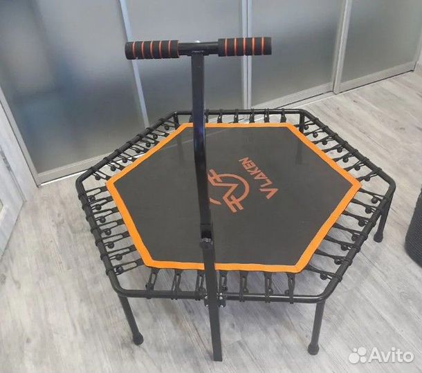 Батут для фитнеса с ручкой