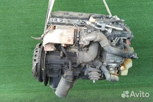 Двигатель в сборе двс mitsubishi rosa BG64D 4M50T