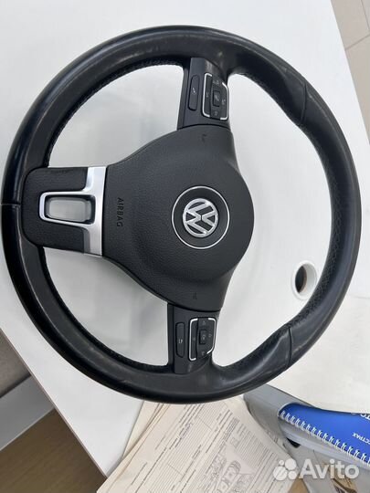 Руль passat b6/b7 рест