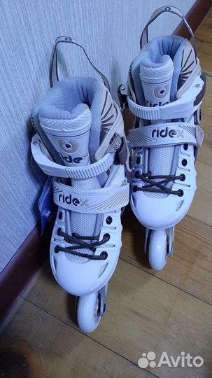 Ролики раздвижные Ridex Twist Brown, р. 31-34
