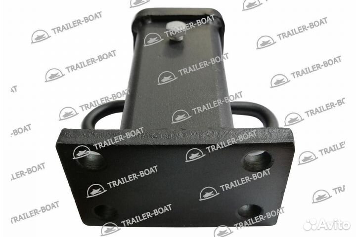 Фаркоп в бампер под квадрат 50 мм Nissan/Toyota с дополнительными креплениями