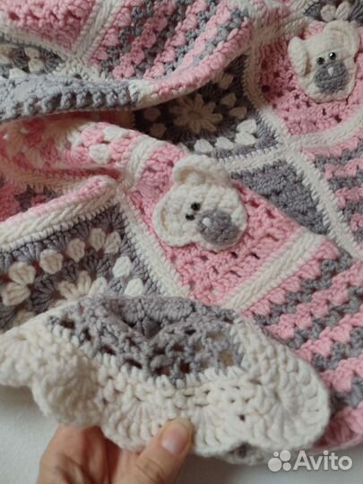 Плед для малыша ручной работы