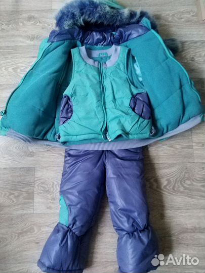 Комплект зимний для девочки 