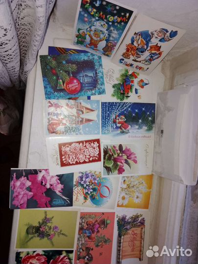 Открытки поздравительные СССР