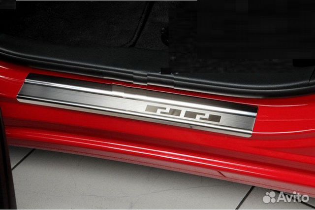 Накладки на пороги Toyota LC 150 2010