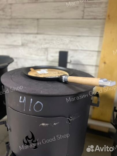 Сковорода Гардарика чугунная блинная d24см