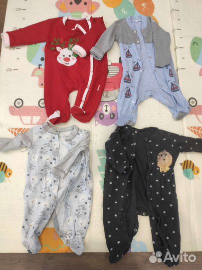 Пакет вещей на мальчика 3-6 месяцев