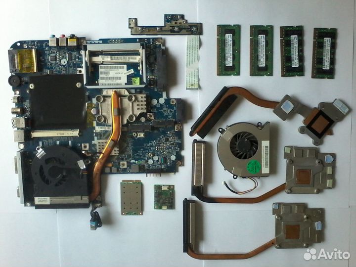 Ноутбук Acer Aspire 5520g в разбор