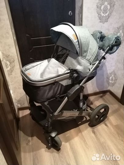 Коляска 2 в 1 luxmom 555