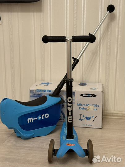 Самокат Micro Mini2Go Delux
