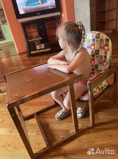 Детский стул для кормления трансформер