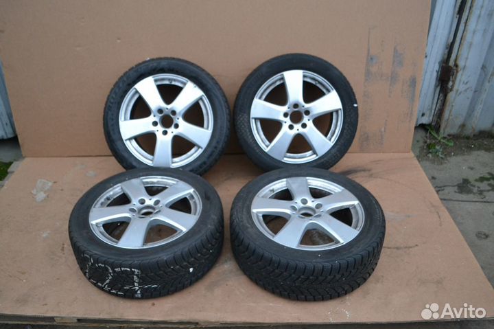 Диски mers бу R17 с всесезонными шинами 225 50 17