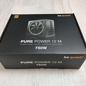 Блок питания be quiet pure power 12M 750W