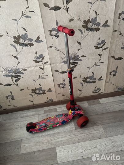 Самокат детский трехколесный бу