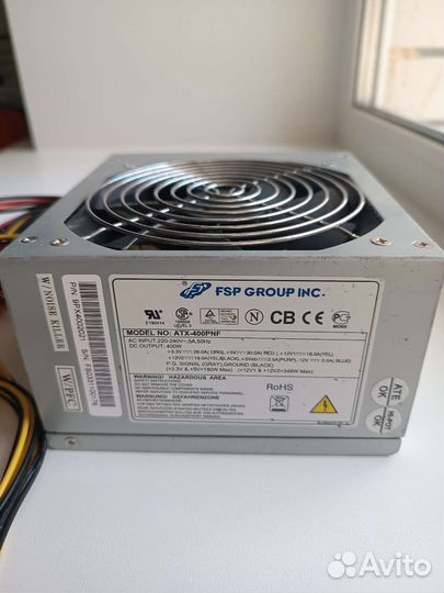 Блок питания для пк 400w