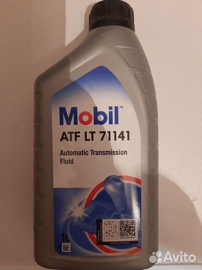 Масло трансмиссионное АКПП Mobil ATF LT 71141