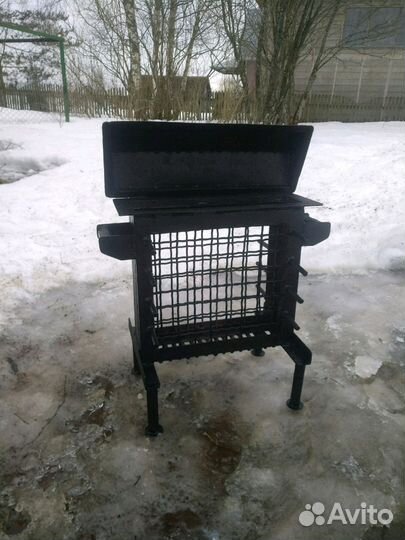 Вертикальный мангал