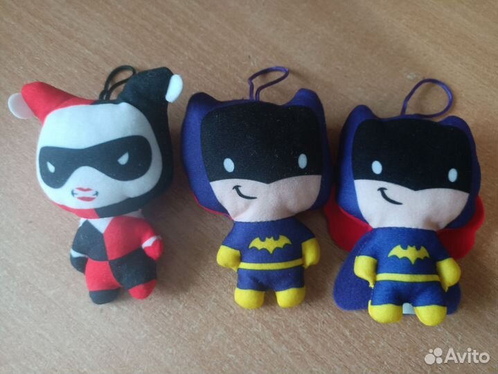 Мягкие игрушки из Макдональдса 3 шт