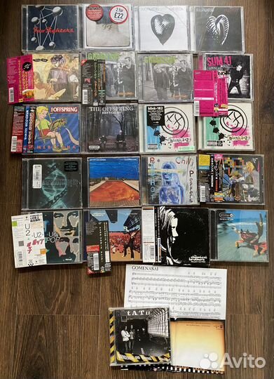 CD диски Deftones Korn Limp Depeche rhcp Prodigy