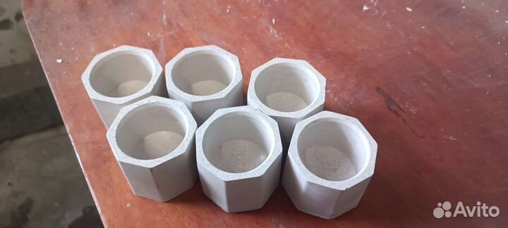 Гипсовый подсвечник