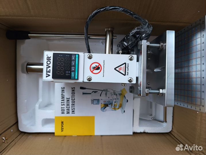 Термопресс WT-90DS для горячего тиснения кожи