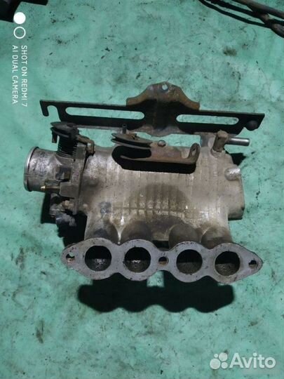 Часть впускного коллектора с дросселем Заз Chance