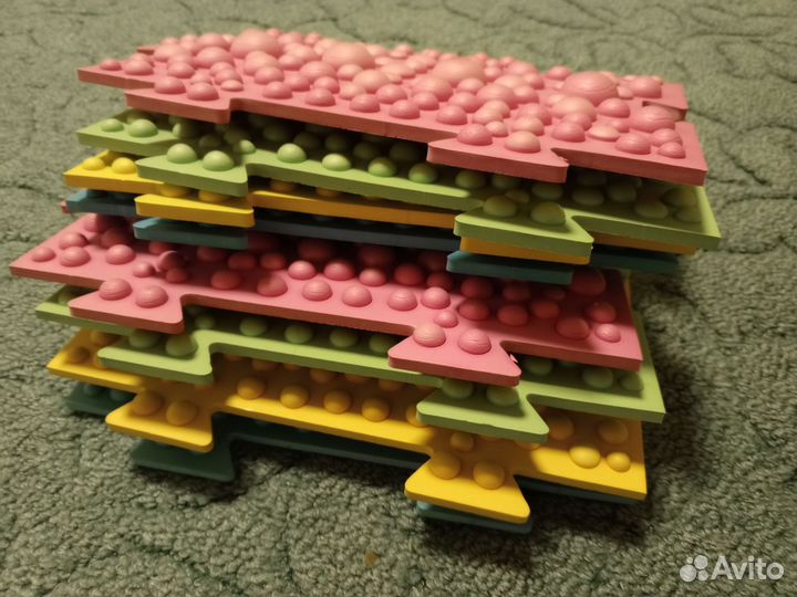 Массажный коврик-пазл