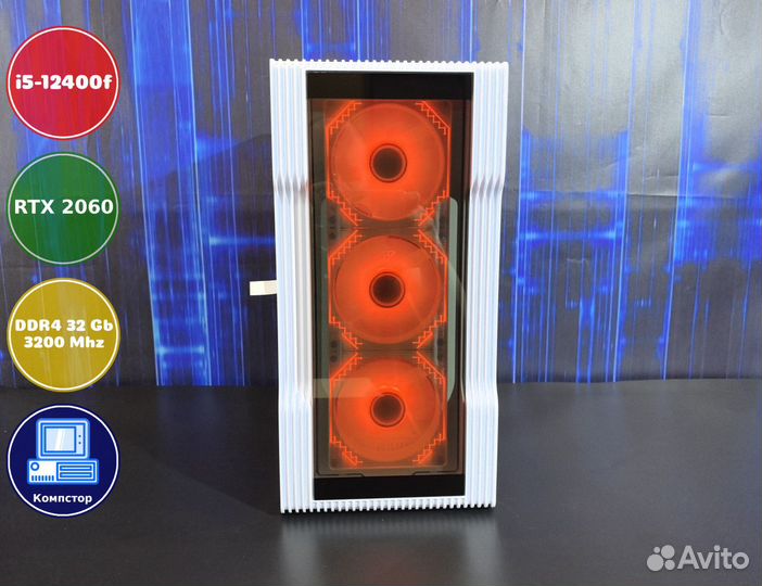 Игровой компьютер i5-RTX2060-32DDR4-ZST3901746-H610