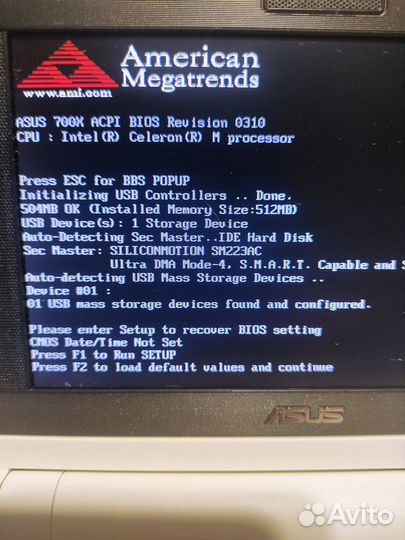 Нетбук Asus eee pc 2g surf