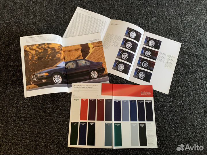 Набор каталогов BMW E36 3 серия Е36