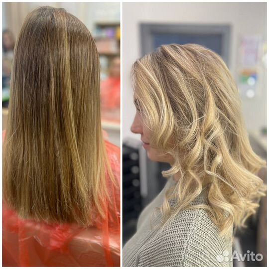 Стрижка, уходовые процедуры и окрашивание волос