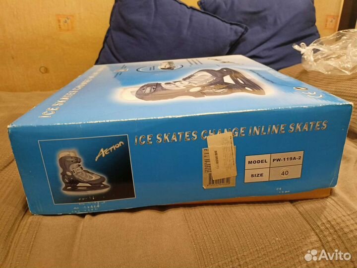 Коньки 2 в 1