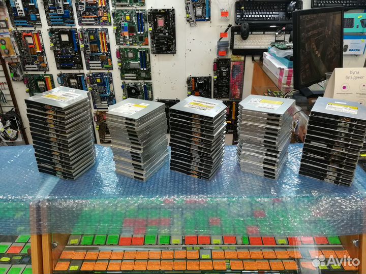 Приводы DVD RW SATA для ноутбуков в ассортименте