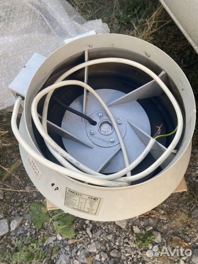 Вентилятор канальный ned kvr 250 б/у