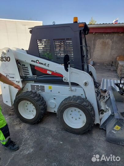 Аренда колесного минипогрузчика