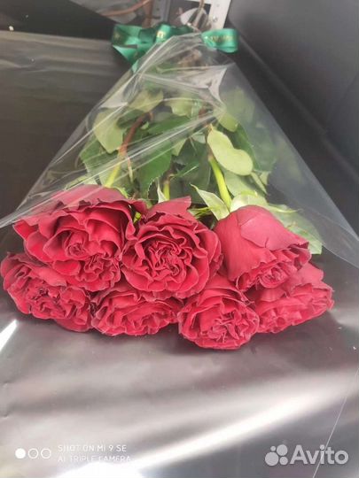 Цветы розы букет