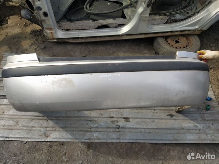 Бампер задний Skoda Octavia A4