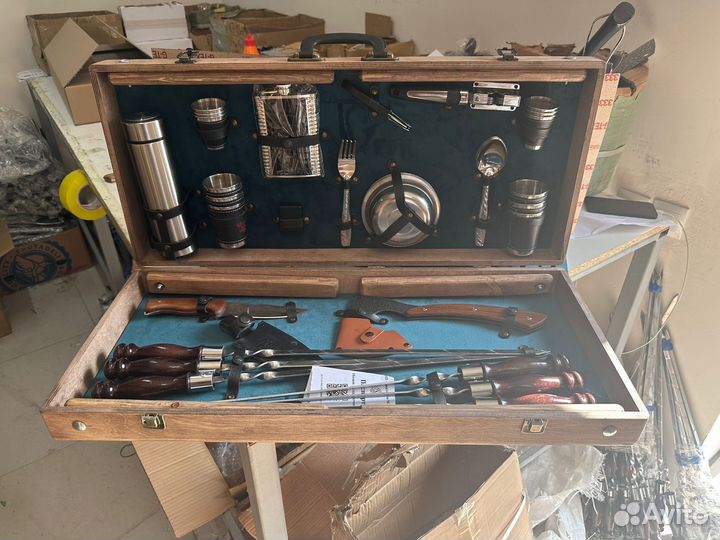 Шашлычные подарочные наборы от 4 персон. Опт