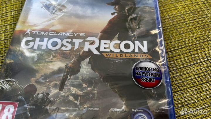 Tom Clancy’S Ghost Recon Wildlands ps4 Новый диск